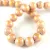 Mashan Jade - round bead - Gold Powder - Powder - 8mm