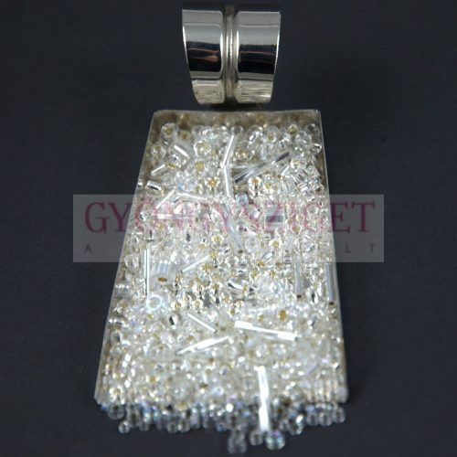 Japanese mixed beads - Crystal - 10g