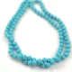 Shelll - round bead - Baby Blue - 4mm