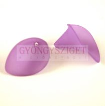 Műanyag kála - Purple - 24x18mm