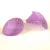 Plastic Cala bead - Purple - 24x18mm