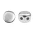 Kalos® par Puca®gyöngy - Silver - 4 mm
