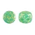 Kalos® par Puca®gyöngy – Frost Jade Splash  - 4 mm