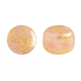 Kalos® par Puca®gyöngy – Frost Sweet Pink Splash - 4 mm