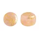 Kalos® par Puca®gyöngy – Frost Sweet Pink Splash - 4 mm