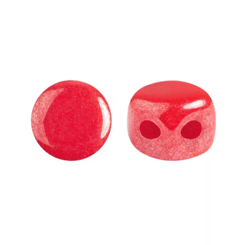 Kalos® par Puca®gyöngy – Frost Cherry Luster - 4 mm