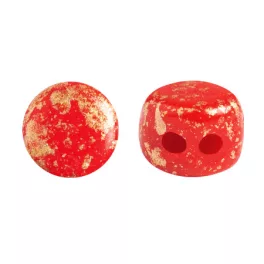Kalos® par Puca®gyöngy – Frost Cherry Splash - 4 mm