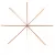 Christmas Wire Star - 0.8mm wire - 8cm