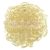 Cseh kétlyukú hasáb - 2 hole bar gyöngy - Crystal Champagne Luster - 6mm