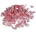 Cseh kétlyukú hasáb - 2 hole bar gyöngy - Transparent Topaz Rose Luster -6mm