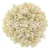 CzechMates 2 Hole Bar Czech Glass Bead - alabaster champagne luster - 6mm