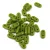 CzechMates 2 Hole Bar Czech Glass Bead - opaque olive - 6mm