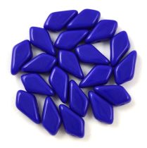 Kite - cseh préselt kétlyukú gyöngy - Sapphire – 9x5mm