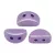 Kos par Pucagyöngy - Matte Metallic Purple -3x6mm