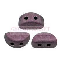 Kos® par Puca®gyöngy - Metallic Mat Dark Violet - 3x6mm