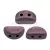 Kos® par Puca®gyöngy - Metallic Mat Dark Violet - 3x6mm