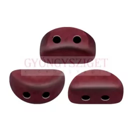   Kos® par Puca®gyöngy - Opaque Light Coral Burgundy - 3x6mm