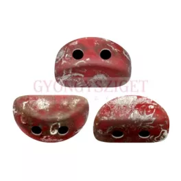 Kos® par Puca®gyöngy - Opaque Light Coral Ladybug - 3x6mm