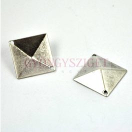 18x14mm Silver Metal Shoe Clips w/2.5mm holes