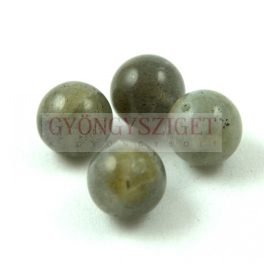 Labradorit gyöngy - golyó alakú - 8mm