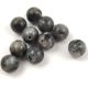Larvikite round bead - 10mm
