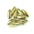 Dagger - Czech Glass Bead - crystal full amber - 3x11 mm