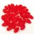 Miyuki long magatama gyöngy  - 140f -Transparent Matte Red Orange