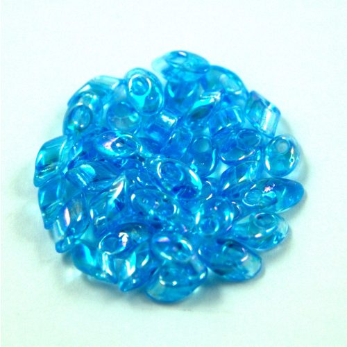 Miyuki Long Magatama Japanese Seed Bead  - 260 - Trans Aqua AB