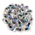 Miyuki long magatama gyöngy  - 283 - Variegated Blue Lined Crystal AB 