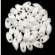 Miyuki Long Magatama Japanese Seed Bead  - 402 - Opaque White