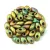 Miyuki Long Magatama Japanese Seed Bead  - 2035 - Matt Metallic Khaki Iris