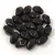 Czech glass bead - Long Bicone - 8x6mm - Black