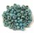 Matubo - 3 oldalon csiszolt - Turquoise Blue Travertin - 6/0