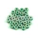Matubo - 3-cut seedbead - Turquoise Green Antique Silver Luster - 6/0