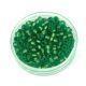 Matubo seedbead - Bronze Lined Frosted Emerald - 8/0