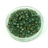 Matubo seedbead - aqua travertine - 8/0 Matubo seedbead - aqua travertine - 8/0
