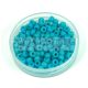 Matubo seedbead - frosted turquoise blue - 8/0