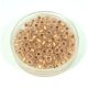 Matubo seedbead - Bronze Lined Frosted Pink - 8/0