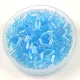 Miyuki Bugle Japanese Seed Bead - 260 - Transparent AB Aqua- 3mm