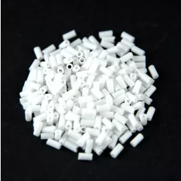 Miyuki Bugle Japanese Seed Bead - 402 - Opaque White - 3mm