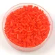 Miyuki Bugle Japanese Seed Bead - 406 - Opaque Orange - 3mm