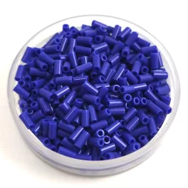 Miyuki Bugle Japanese Seed Bead - 414 - Opaque Cobalt - 3mm