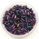 Miyuki Bugle Japanese Seed Bead - 454 - Metallic Purple Iris - 3mm