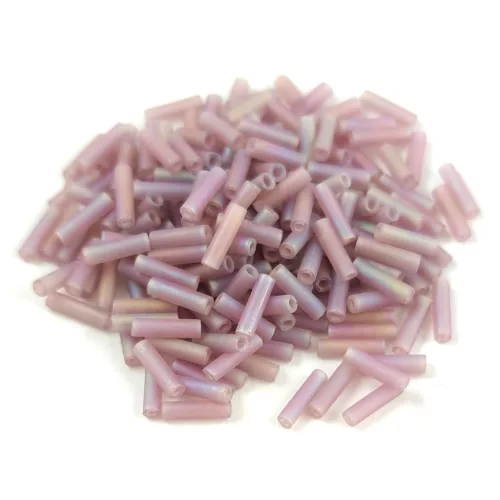 Miyuki szalmagyöngy - 142fr - Transparent AB Amethyst - 6mm