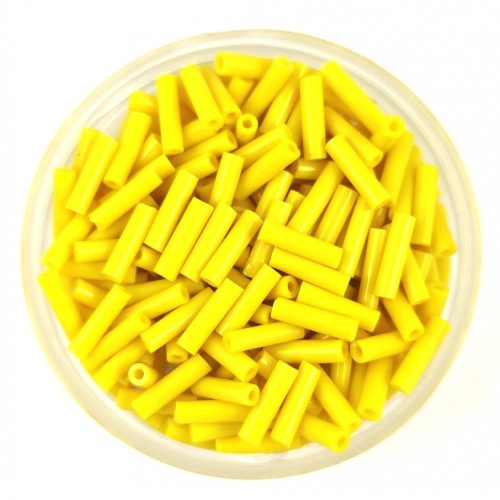 Miyuki szalmagyöngy - 404 - Opaque Yellow - 6mm