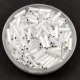 Miyuki Bugle Japanese Seed Bead - 551 - Gilt Lined Opal White - 6mm