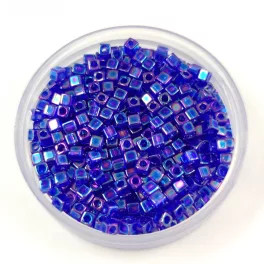 Miyuki kocka gyöngy - 177 - Trans Aqua AB - 1.8mm