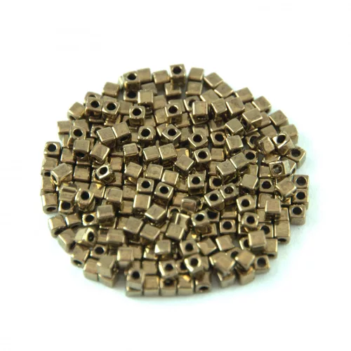 Miyuki kocka gyöngy - 457 - Bronz - 1.8mm