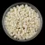 Miyuki Cube Japanese Glass Bead - 2021 - Opaque Matt Cream - 1.8mm