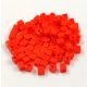 Miyuki cube bead - 406 - Opaque Orange - 3mm